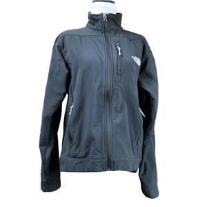 The North Face Men’s Black Softshell Jacket Size Small Full Zip